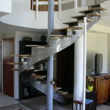 Metallerie | Décoration d'intérieur exemple escalier